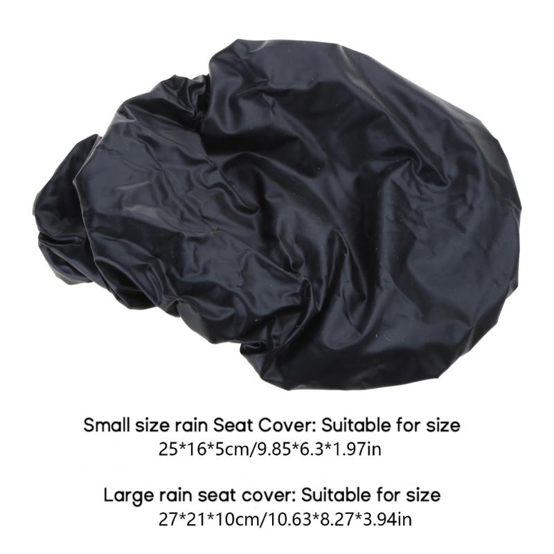 Waterproof Bike Seat Rain Cover Bicycle Seat Cover Mountain Bike Seat Cover Rain Dust Protective Cushion Saddle-Cover
