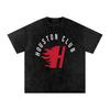 Houston Club | Snow Washed Oversized Cotton T-Shirt and Kids Shirt