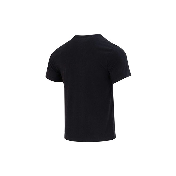 Jordan American Retro Round Neck Casual Soft Comfortable Short Sleeve T-Shirt With Alphabet Logo Men Tops Black DV8437-010