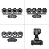 Four Head Full Color Beam Moving Head Light LED 150W RGBW DMX Controller Stage Laser Effect Light For Disco Party Wedding