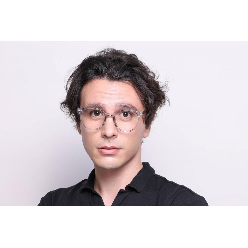 Full Rim Oval Transparent Grey Smartbuy Collection Clydel G30039 C4 Fashion Unisex Eyeglasses