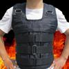 Nastavitelná Weighted Vesta Weight Loading Boxer Festcoat Cvičení bunda pro