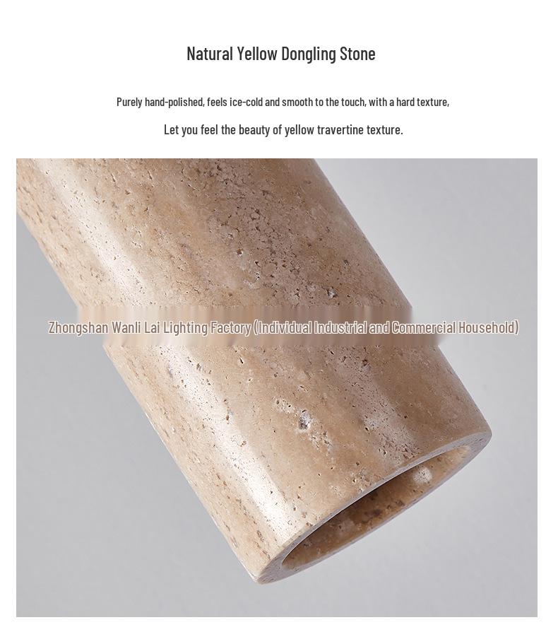 Wabi-Sabi Japanese Retro Pendant Light for Bedside and Bar Counter