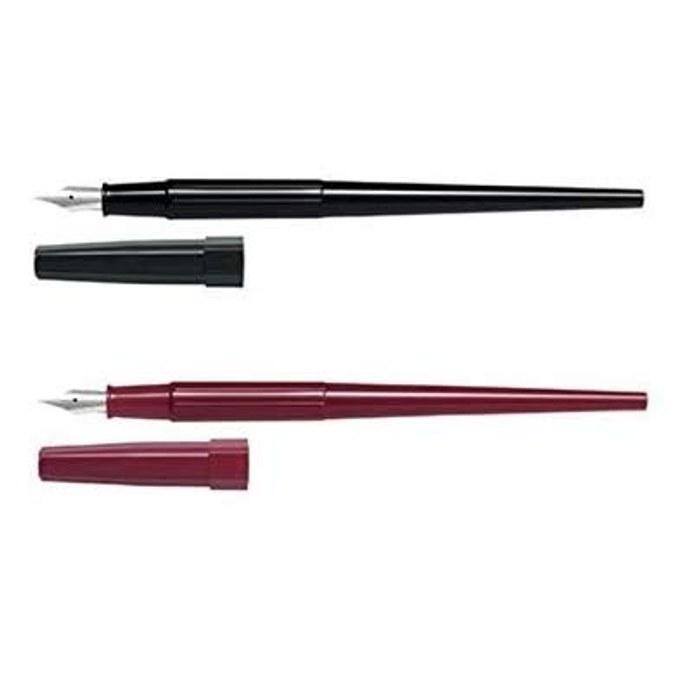 Pilot Desk Pen Extra Fine Black/Red Shaft P-DPP-70-BEF/REF 2-Pack Black, Red