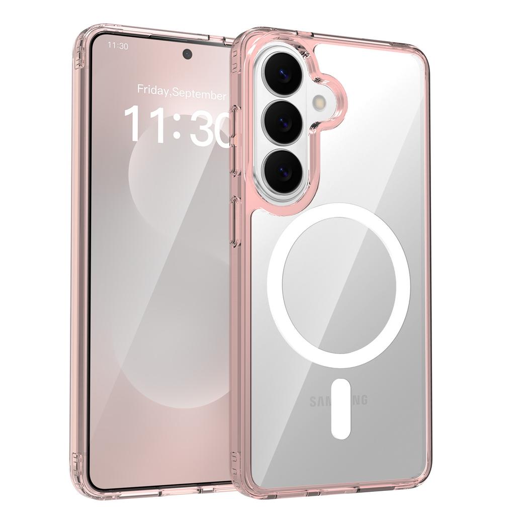 Neue S26pro Transparente Magnetische 25ultra Einfache S24fe Ultradünne Handyhülle S23 Rundumschutz S22 Sturzsichere Hülle