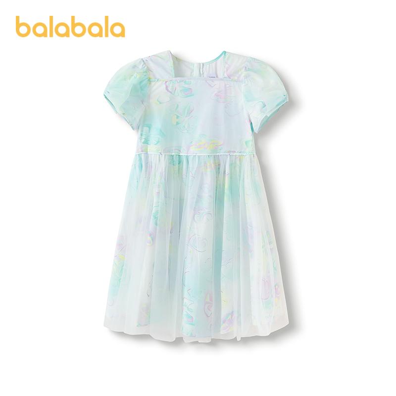 Balabala Children's Dress 2025 Summer