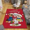 1Pc Christmas Pups Cookies Rug Office Carpet Indoor Outdoor Doormat Nonslip Soft And Comfortable Living Room Christmas Halloween Gift D91874
