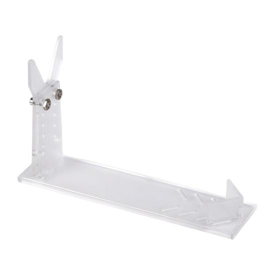 

1/2/3Pcs Acrylic Shooter Display Stand Heavy Duty Thick Height Length Adjustable Portable Clear Shooter Toy Model Show Rack Holder 1pc