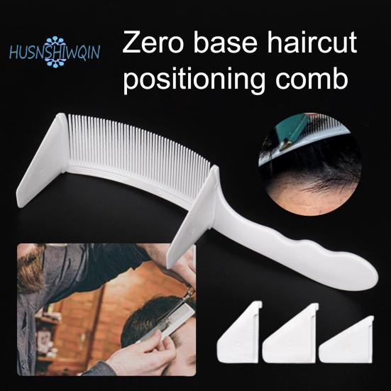 Gebogenes Friseurkamm-Set mit Halterungen, professionelles, verstellbares, hitzebeständiges Haarstyling-Werkzeug für Herren-Haarschneidemaschinen
