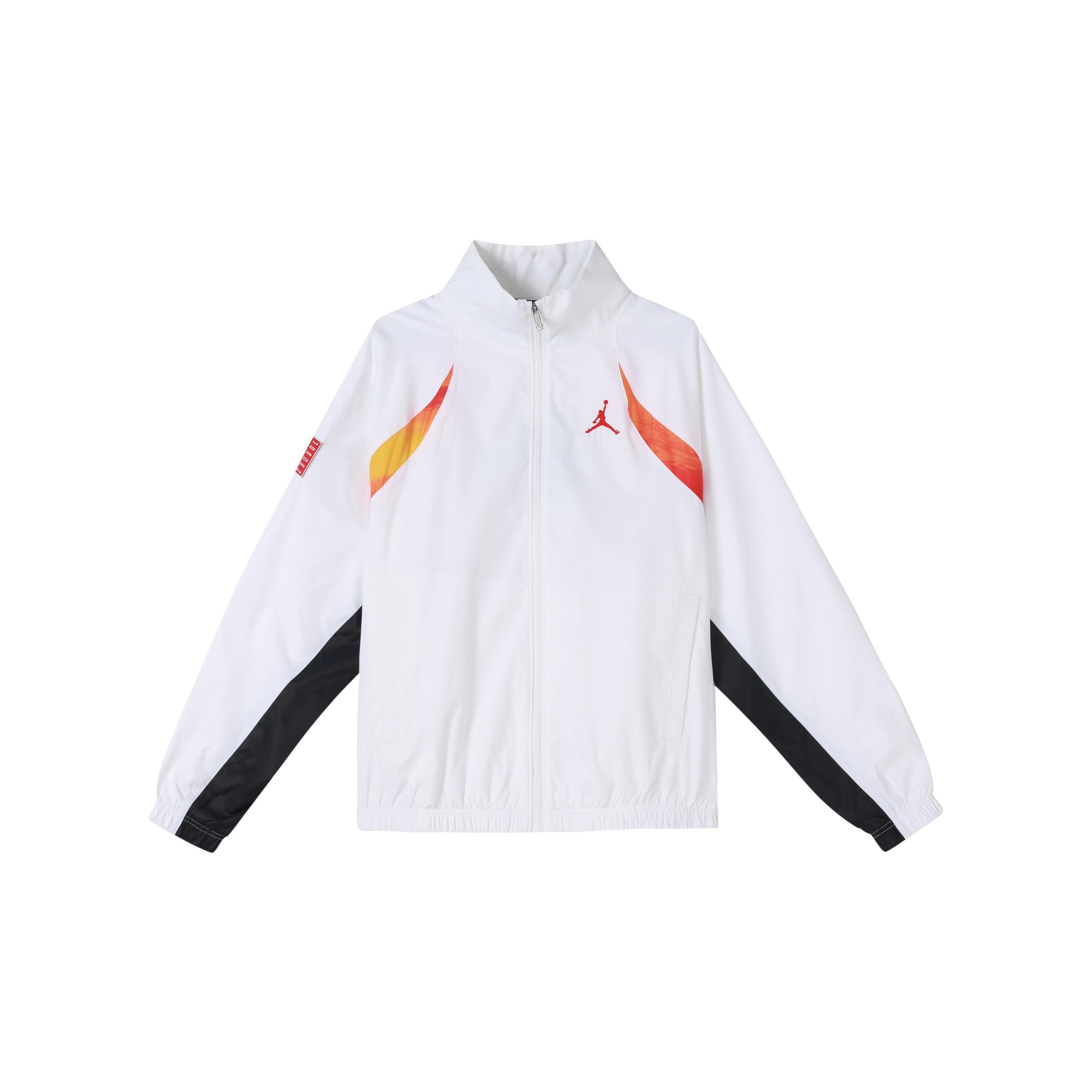 Air Jordan Legacy AJ11 Stand-up Collar Causual Jacket Coat Male White Men s CW0864-100 L
