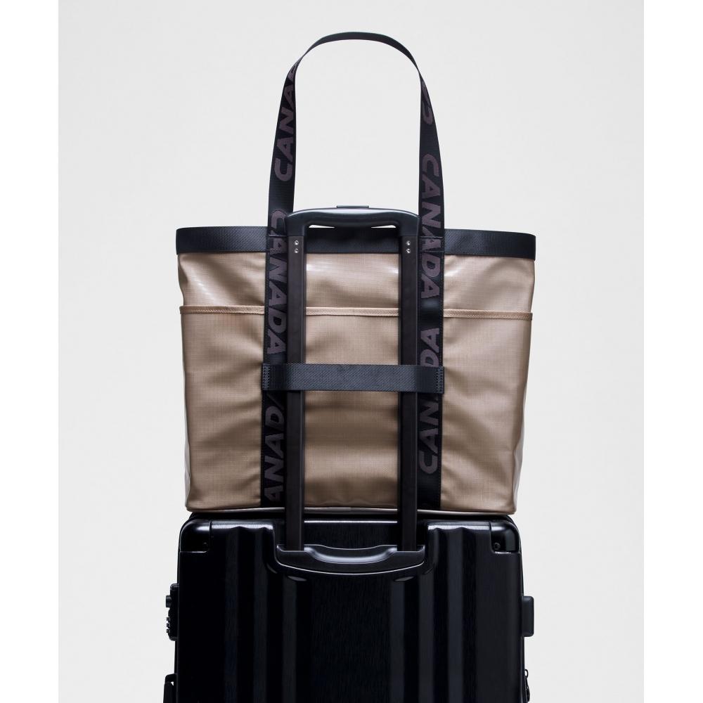 Lululemon Team Canada Ripstop Cinch Closure Tote Bag 20l  Cpc Logo Rock Dust