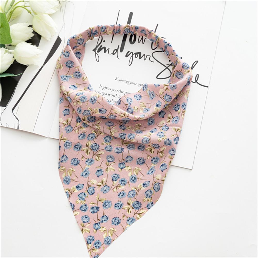 Bandeaux élastiques chouchou Turban imprimé Floral Bandanas bandeaux cheveux écharpe bandeau
