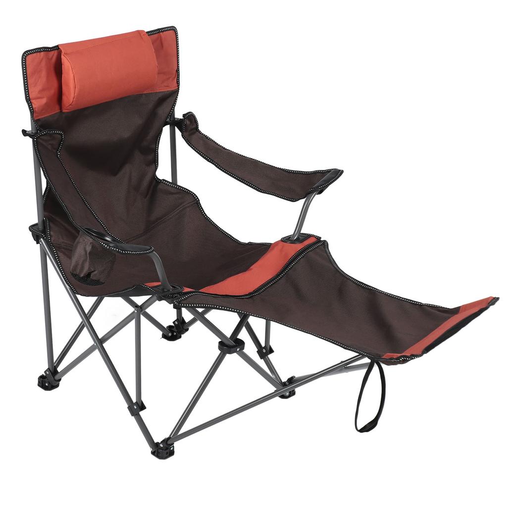 Outdoor-Loungesessel mit Kissen, weich, bequem, atmungsaktiv, tragbar, faltbar, für die Terrasse im Freien