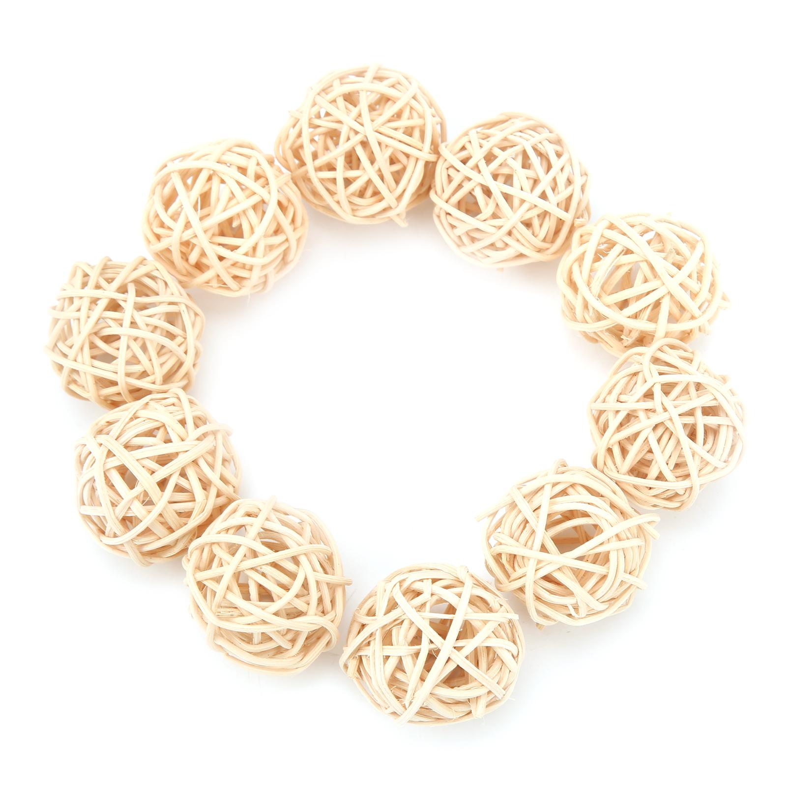 

Sepak Takraw Toy Natural Color Rattan Safe and Harmless Parrot Small Animal Chew Toy for Parrot Type 1