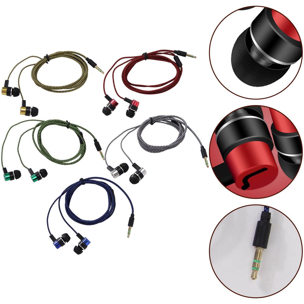 Impedance Ohms In Ear Stereo Earbuds Mm Wired Headphones