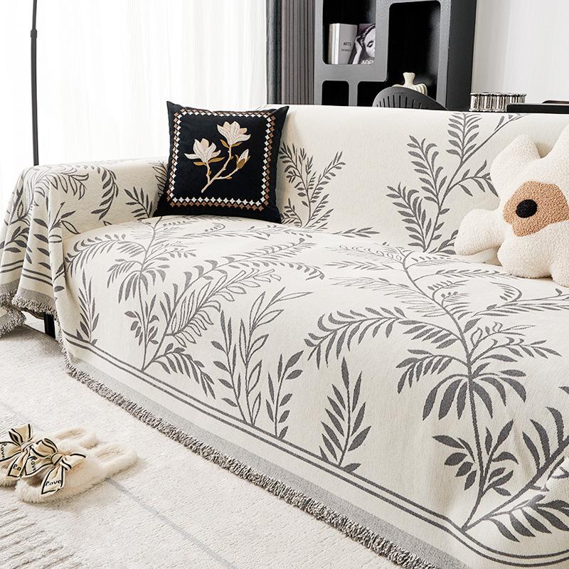 Seclusion Forest Chenille Sandhair Towel Four Seasons Universal All-inclusive Sofa Cover Dust Cover One-piece Sofa Cover Cloth Cushion