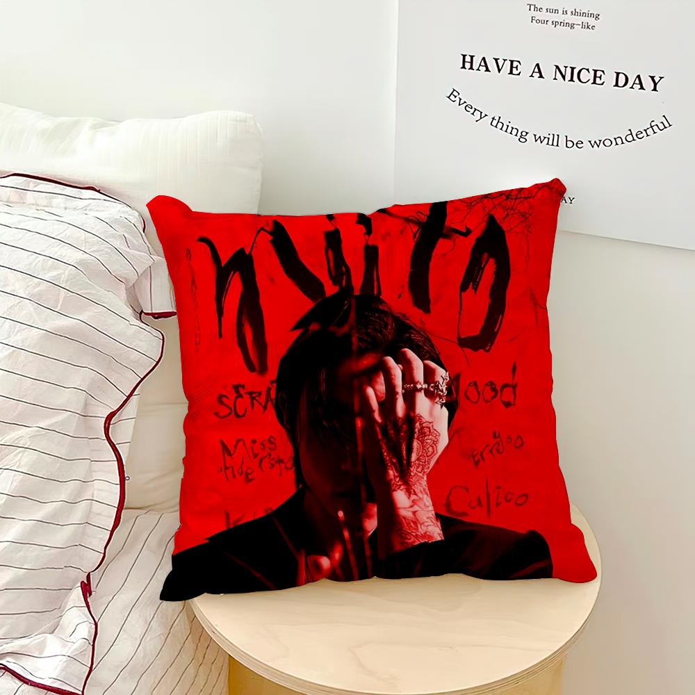 Hot Singer D-DPR Ian Saint Pillow Case Sofa Living Room Bedroom Headboard Backrest Cushion Square Cushion Nap Time