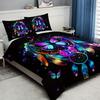 3pcs Colorful Dreamcatcher Butterfly 3D Print Bedding Set Cozy Duvet Cover King Queen Twin Size Birthday Gift Bedroom Decoration