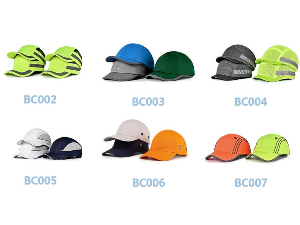 Lightweight EN812 Anti-Collision Cap for Industrial and Auto Repair Safety.