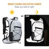 SIUKE Hydration Backpack 8L Reflective Cycling Hydration Backpack Outdoor Sports Running Hiking Backpack Travel Daypack Shoulder Bag High-Visibility