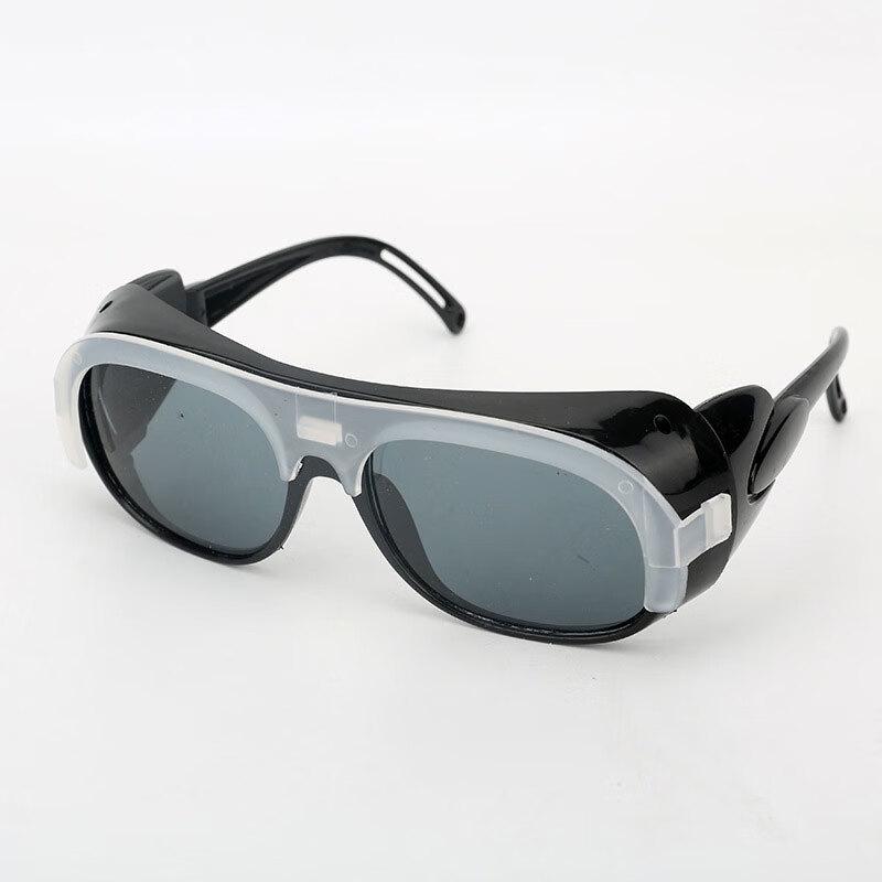 Welder s Protective Goggles with Leather Face Mask One Size