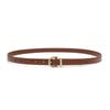Belt Women'S Jeans Decorative Thin Belt Style Retro Gold Buckle Women'S Belt Tide