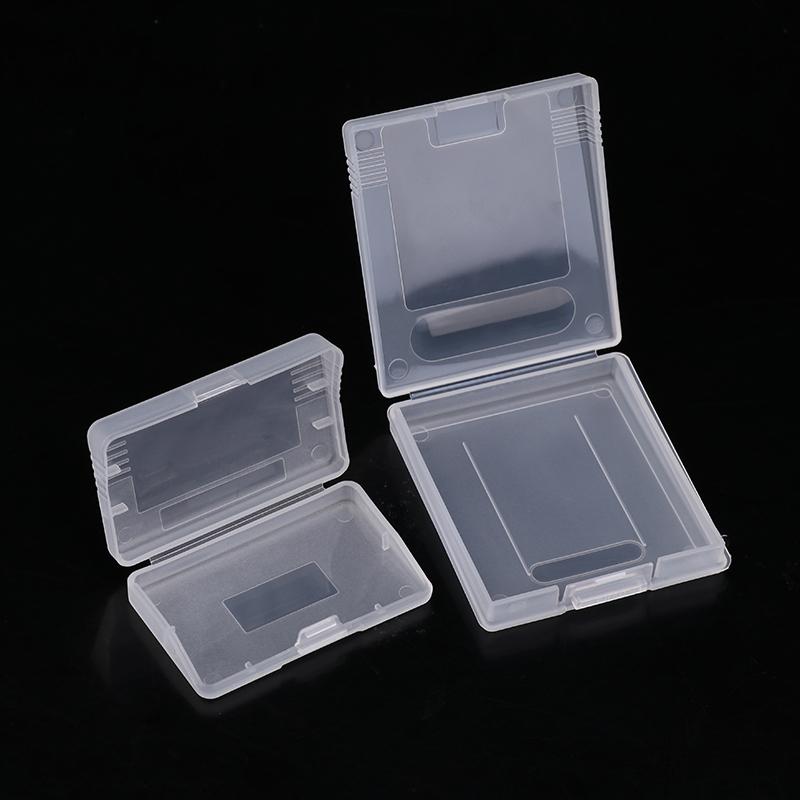 5Pcs Transparent Game Cartridge Case For Gameboy Advance Gba Gbc Plastic Dustproof Box Cover For Gameboy Color Pocket