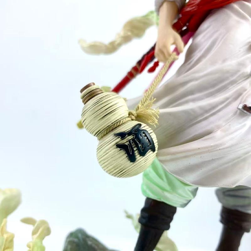 28cm Pvc Anime Figure Zoro One Piece Nika Roronoa Figure Dual Heads Statue Collectible Model Toy Christmas Gift Best-