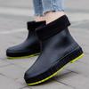 Japanese Style Women's Lightweight Waterproof Galoshes - Non-Slip Short Ankle Rain Boots
