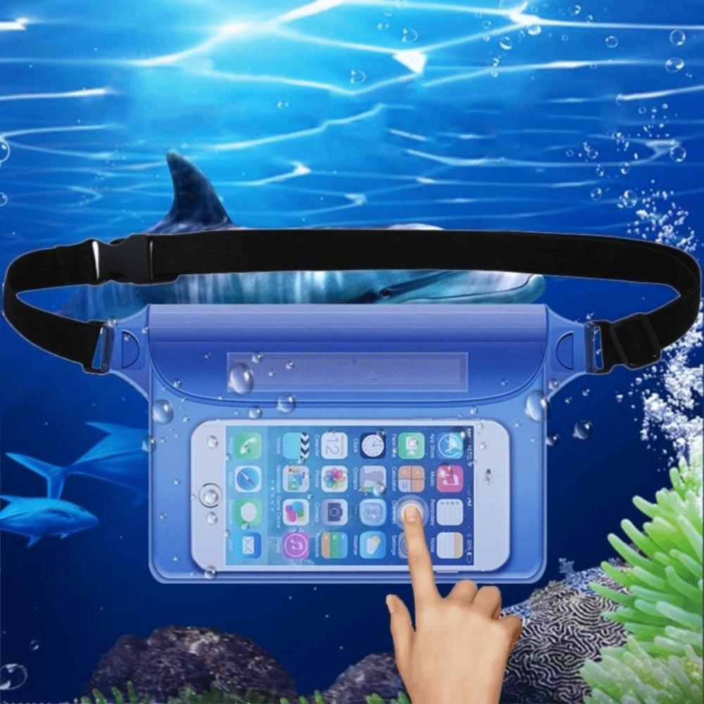 Portable Water-Sprinkling Festival Waist Bag Fashion Phone Case Phone Waterproof Bag  Underwater