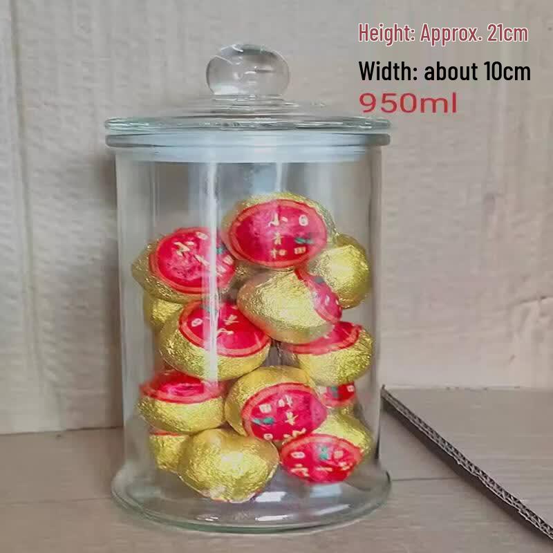 Qiewei Thickened Sealed Glass Food Storage Jar