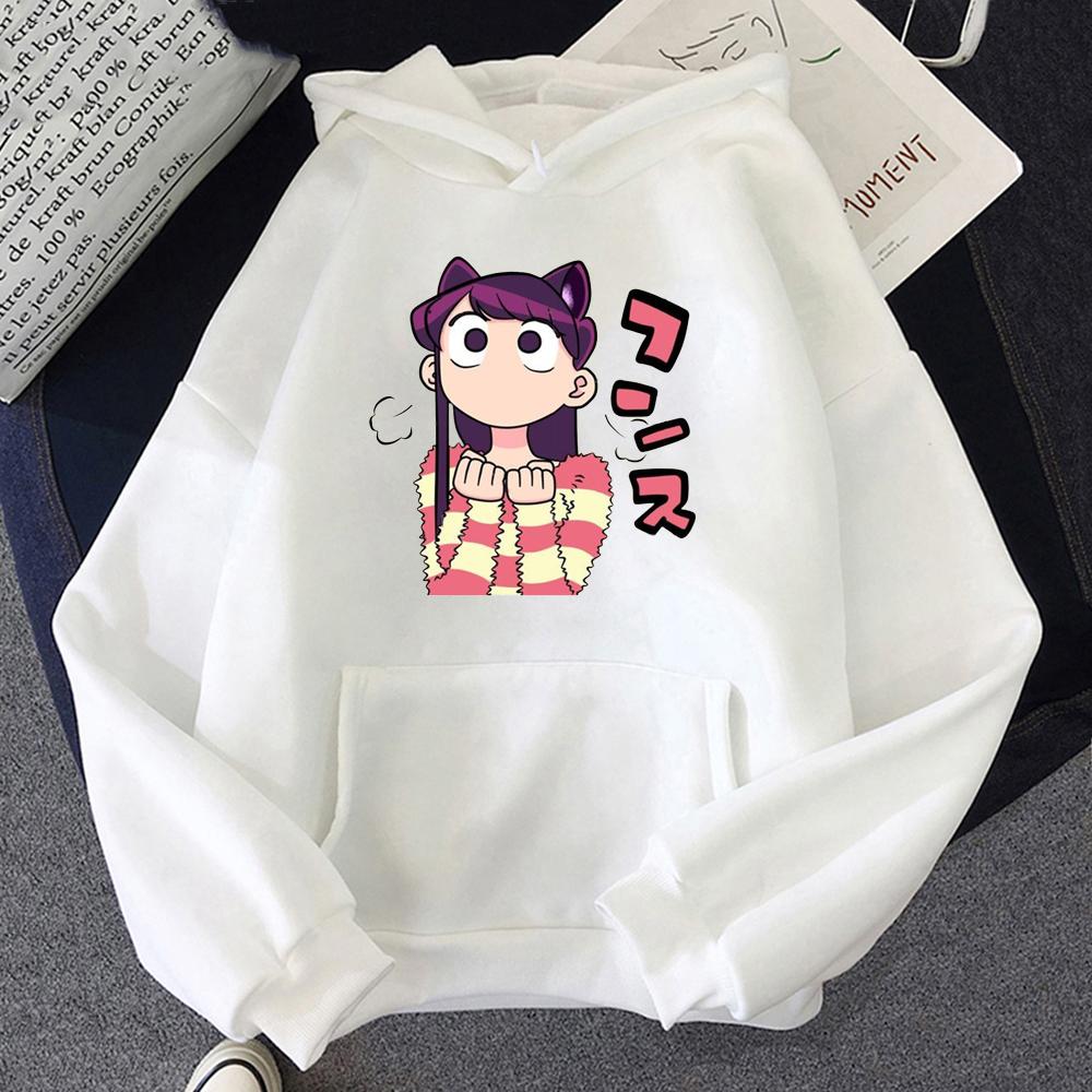 

Shouko Komi-komi не может общаться, толстовки для женщин, Sudaderas Manga Kawaii, толстовки с героями мультфильмов, пуловеры для мужчин, модные эстетические повседневные топы S