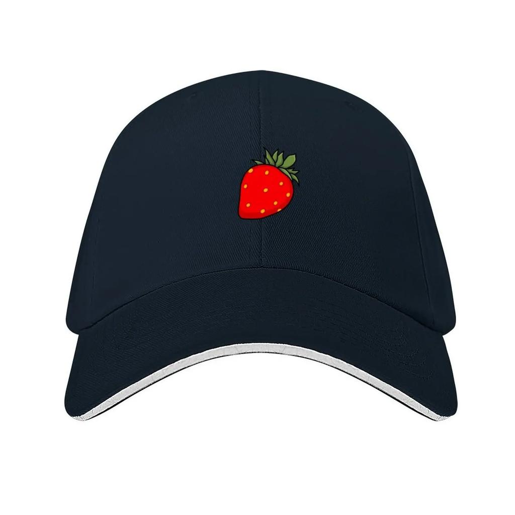 Strawberry Baseball Cap Unique Hats Luxury Man Cap Trucker Hat Fishing Hat Hats Woman Mens