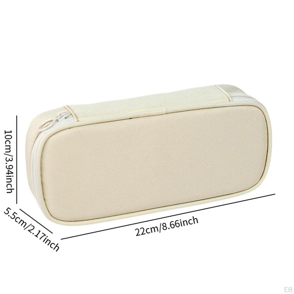 Oxford Pencil Case Holder Box Organizer Multipurpose Party Gift Aesthetic Pouch Pen Bag for