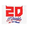 Фабио Квартараро El Diablo Номер 20 Плед Мягкий Теплый Фланелевый Плед Плюшевый Для Кровати Гостиной Пикника Путешествия Дома Дивана