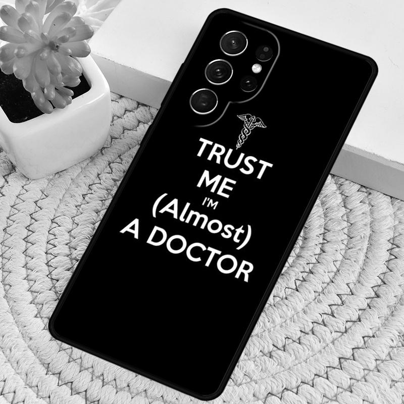 Cute Cartoon Medicine Nurse Doctor Phone Case for Samsung Galaxy note 10 pro S26 Ultra S23 S24 FE S25 S21 S22 PLUS Cove