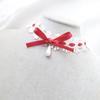 Elegant Lace Collar Necklace Maid Neck Collar Bowknot Lace Choker Necklace Chain Choker Suitable for Cosplay and Parties