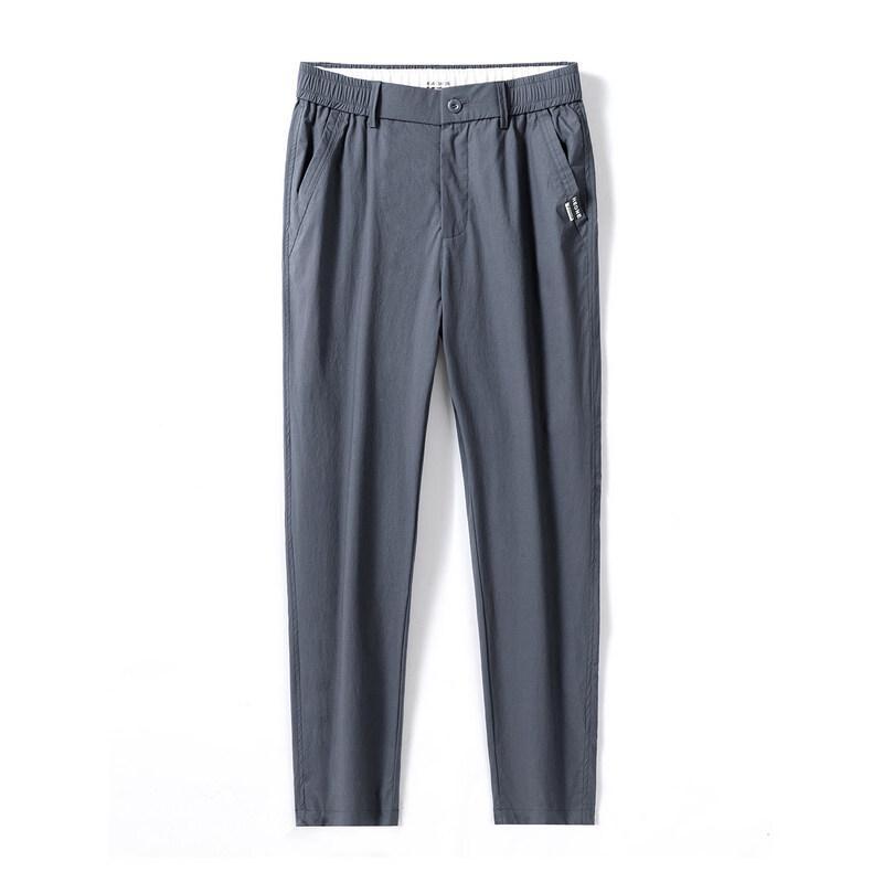 Pierre Cardin Men's Ice Silk Straight-Leg Casual Pants