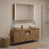 Bathroom Cabinet Set 4 pcs Artisan Oak 103.5 x 15.5 x 70 cm