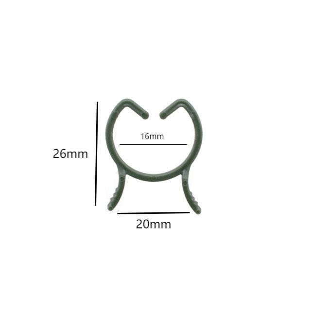10pcs Heavy Duty Garden Clips Plant Support Clips Plastic Plant Ties for Stem Fixing Garden Supplies