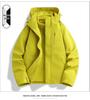 Unisex 3-in-1 Waterproof Windproof Mountaineering Jacket