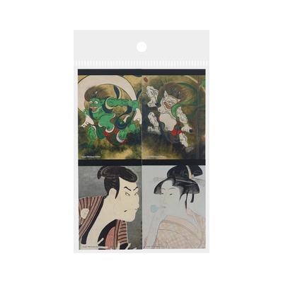 Písacie potreby Poznámkový blok S2094436 Sada Sun-Star, Postavy Ukiyo-e,