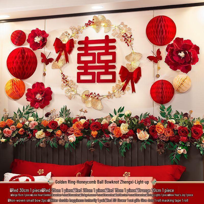Wedding Bedroom Decoration Set