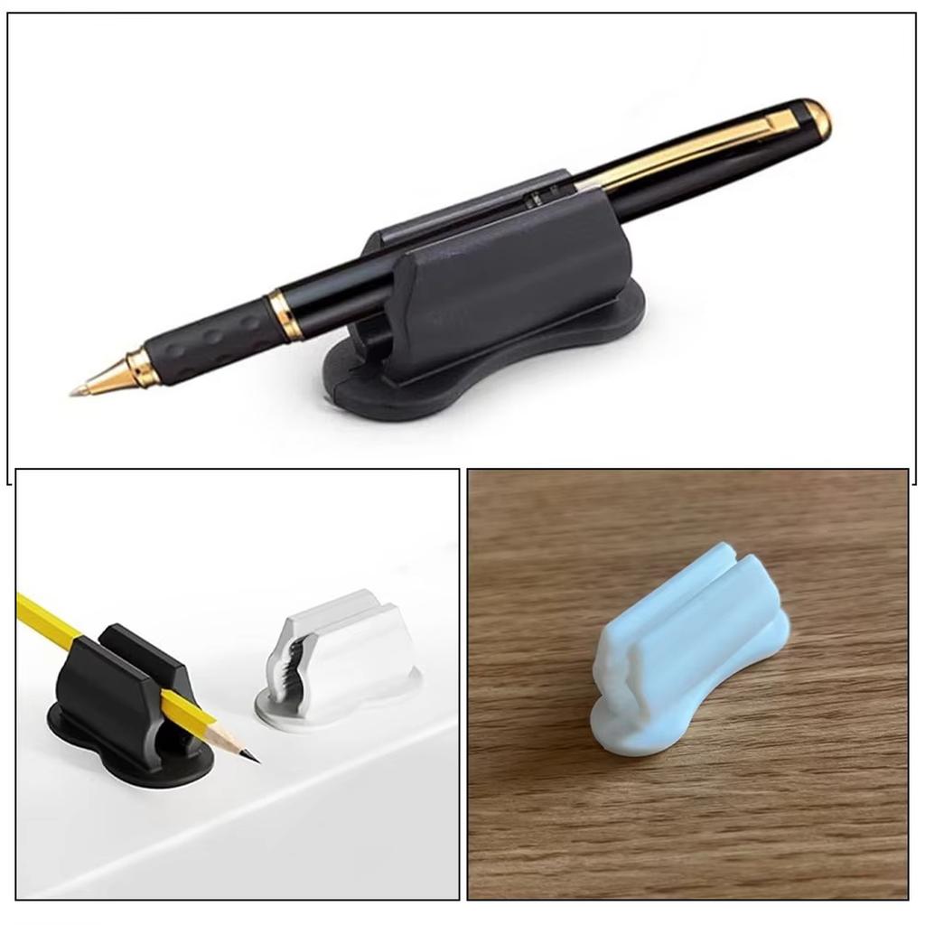 Silikon Stifthalter Clips Klebende Bleistifthalter für Klassenzimmer Schreibtisch Organizer Zubehör Stifthalter Klebend