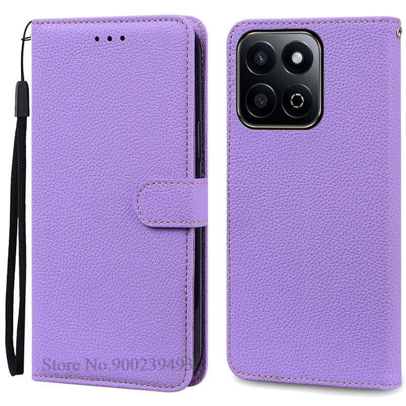 For Honor X7C Case Leather Flip Wallet Cover For Honor X7C Case Phone Covers For Honor X7 C Silicone Cover Coque Fundas Etui