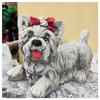 Decorative figure "cheerful york" - a charming accent in your garden