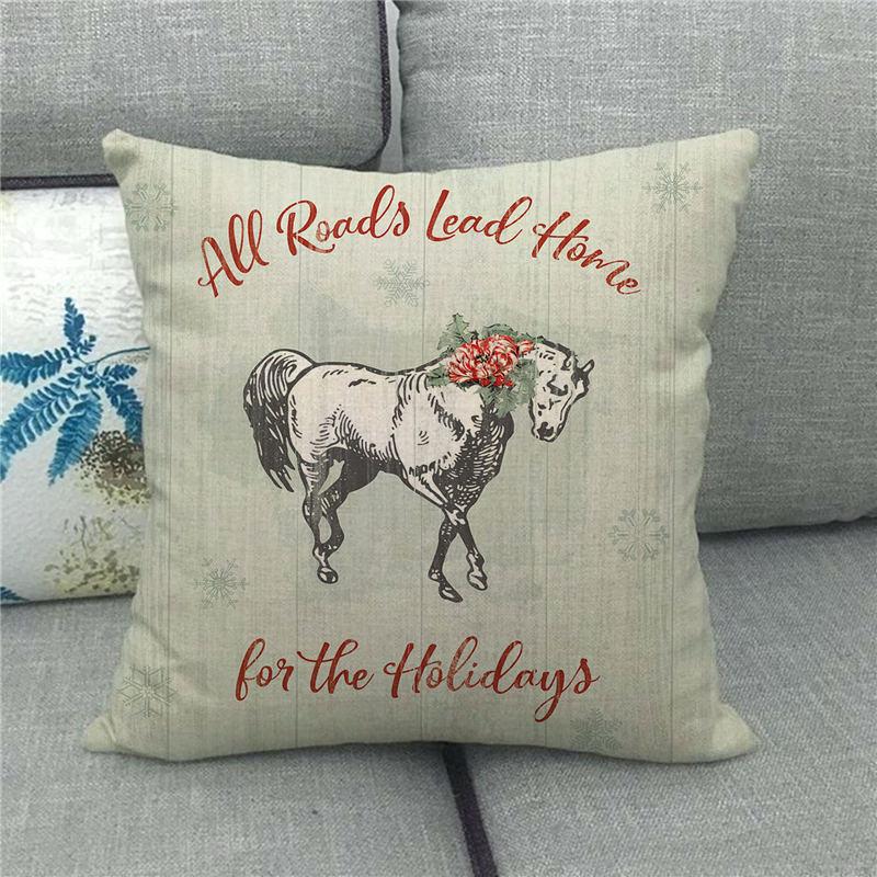 Farm Animals: Cows Sheep Pigs Chickens Digital Printing Short Plush Pillow Covers For Car Sofa Office Cushion Cover Home Goods