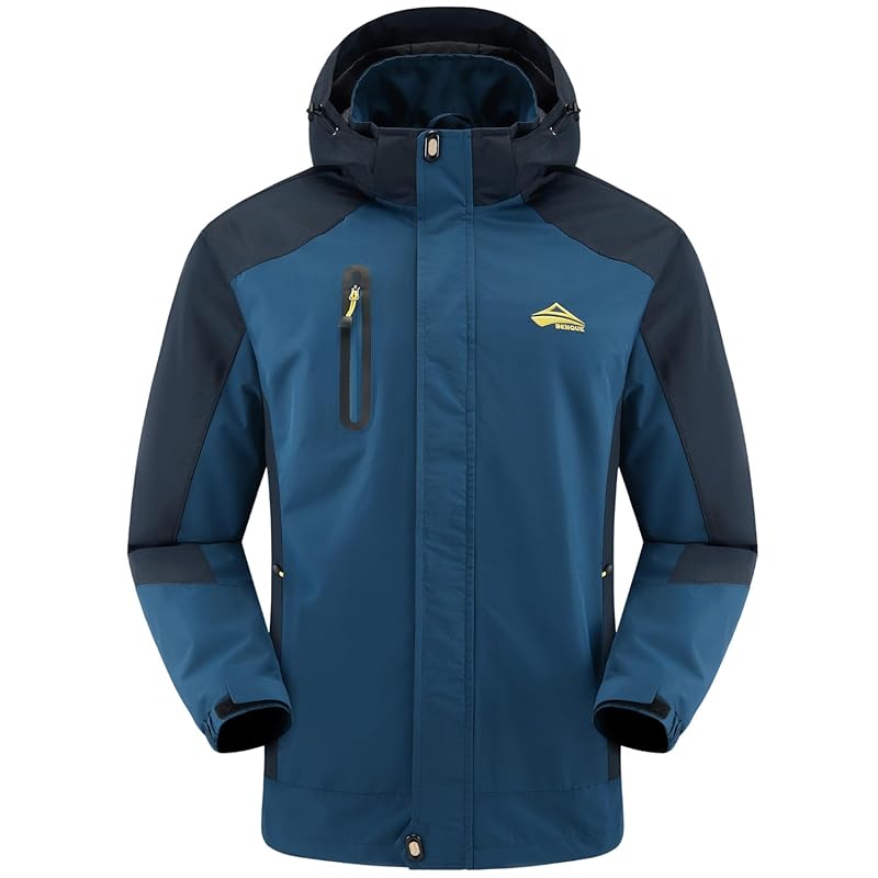 

[Behnke] [Strong against rain and wind] outdoor jacket men s mountain climbing wear waterproof mountain climbing clothes windbreaker mountain jacket