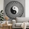Yin Yang Bedspread and Wall Hanging, Double Cotton
