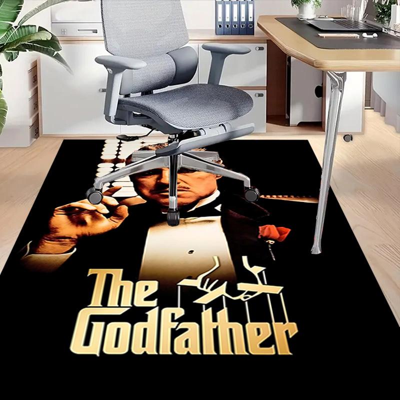 1pc The Godfather Carpet Anti Slip Polyester Floor Mat for office,Bedroom